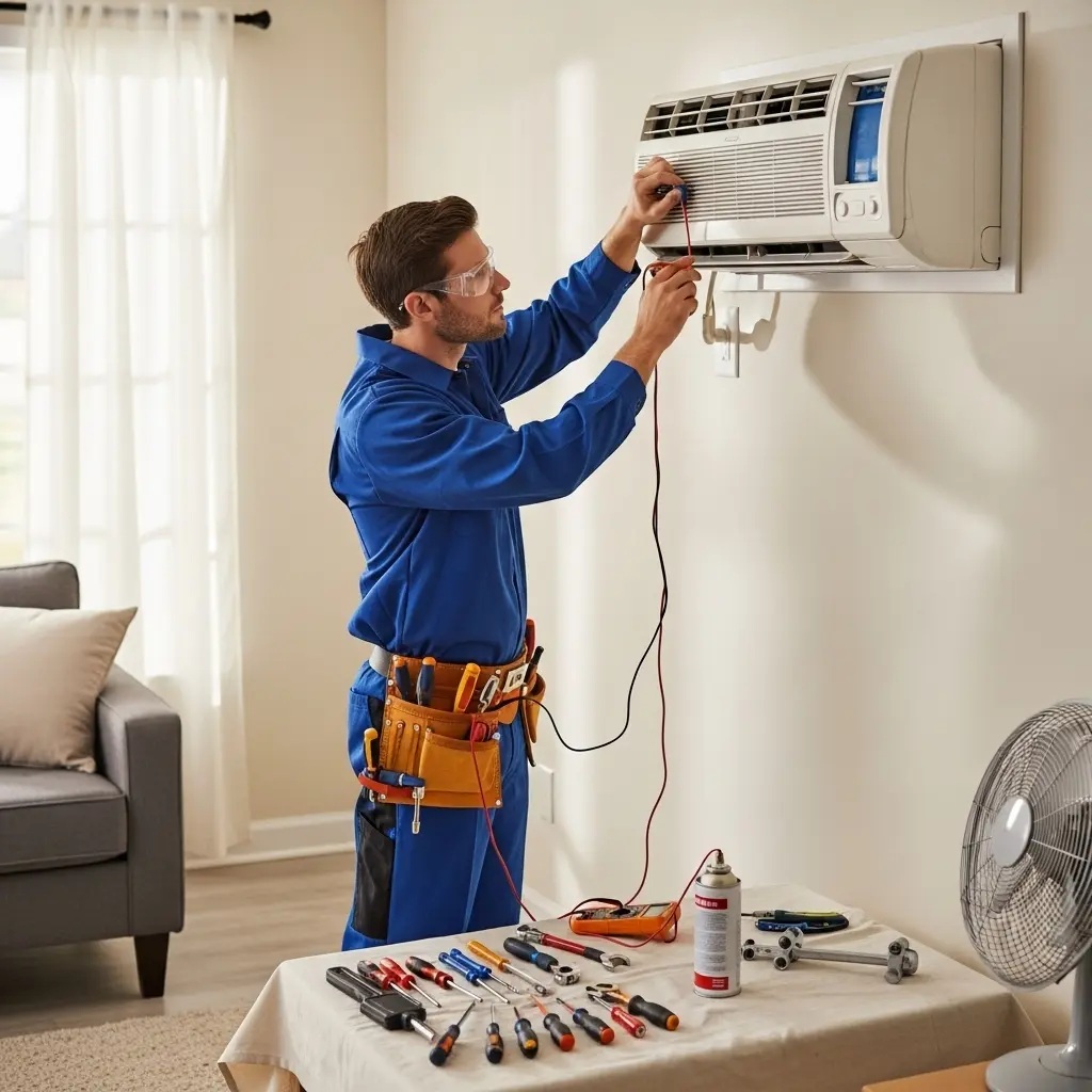 Gördes LG LG klima gaz dolumu ve bakım – Enerji verimliliği artırıldı. - Teknik servis örneği